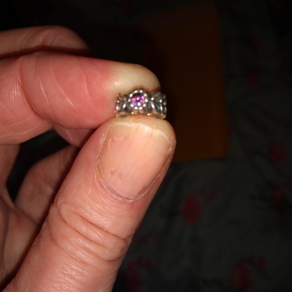 💎 Authentic Pandora Sterling Silver Charm with pu
